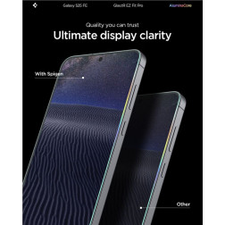 Spigen Glass tR EZ Fit Pro 2 Pack, transparency - Samsung Galaxy S25 FE