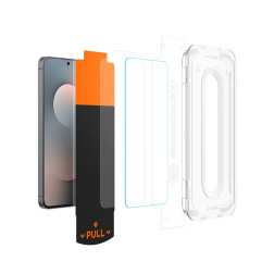 Spigen Glass tR EZ Fit Pro 2 Pack, transparency - Samsung Galaxy S25 FE