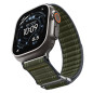 Spigen Fabric Band (hook-and-loop), green - Apple Watch 49mm/46mm/45mm/44mm