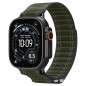 Spigen Fabric Band (hook-and-loop), green - Apple Watch 49mm/46mm/45mm/44mm