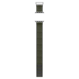 Spigen Fabric Band (hook-and-loop), green - Apple Watch 49mm/46mm/45mm/44mm