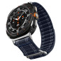 Spigen Fabric Band (hook-and-loop), navy - Samsung Galaxy Watch Ultra 47mm