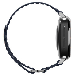Spigen Fabric Band (hook-and-loop), navy - Samsung Galaxy Watch Ultra 47mm