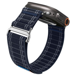 Spigen Fabric Band (hook-and-loop), navy - Apple Watch 49mm/46mm/45mm/44mm