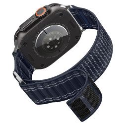 Spigen Fabric Band (hook-and-loop), navy - Apple Watch 49mm/46mm/45mm/44mm