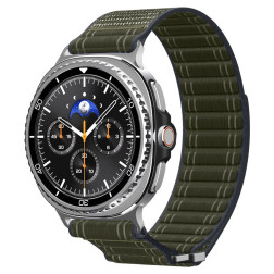 Spigen Fabric Band (hook-and-loop), green - Samsung Galaxy Watch 8 46mm/44mm/40mm