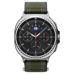 Spigen Fabric Band (hook-and-loop), green - Samsung Galaxy Watch 8 46mm/44mm/40mm