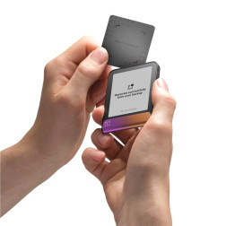 Ledger Flex Ferro Fuchsia Crypto Hardware Wallet with Recovery Key