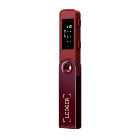 Aparatinė piniginė kriptovaliutoms Ledger Nano S Plus Crimson Magenta