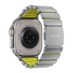 Nomad Stratos Band FKM – Titanium & FKM Rubber Apple Watch Band