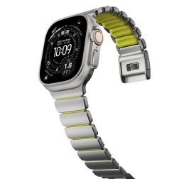 Nomad Stratos Band FKM – Titanium & FKM Rubber Apple Watch Band