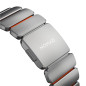 Apyrankė Nomad Stratos Band, natural titanium, ultra orange FKM - AW 45/46/49mm Apyrankė Nomad Stratos Band, natural titanium, ultra orange FKM - AW 45/46/49mm
