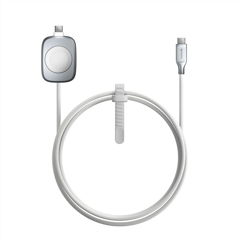 Universell laddningskabel Nomad Universal Cable for Apple Watch, 1,5m, white Universell laddningskabel Nomad Universal Cable for Apple Watch, 1,5m, white