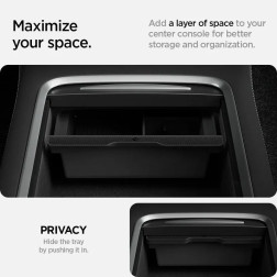Spigen Tesla Center Console Organizer, black - Model Y/3