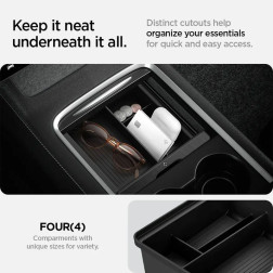 Spigen Tesla Center Console Organizer, black - Model Y/3