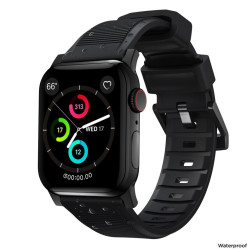 Nomad Rugged Strap, black hardware - Apple Watch 49mm/46mm/45mm/44mm/42mm