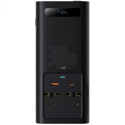 Car Inverter Baseus IGBT, 300W, Black