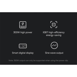 Car Inverter Baseus IGBT, 300W, Black