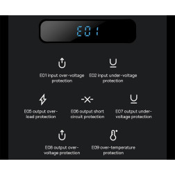 Car Inverter Baseus IGBT, 300W, Black