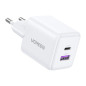 UGREEN X516 30W GaN USB-C + USB-A wall charger – white