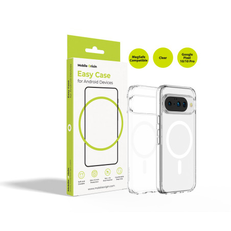 Mobile Origin Easy Case, MagSafe, Caurspīdīgs - Google Pixel 10 Pro/Google Pixel 10