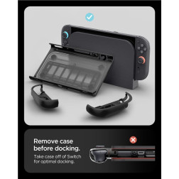 Spigen Snap Switch, black - Nintendo Switch 2