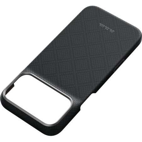 Pitaka Edge Case Argyle, basaltmusta - iPhone 18/17 Pro Max