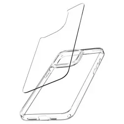 Spigen Air Skin Hybrid, crystal clear - iPhone 15 Pro Max