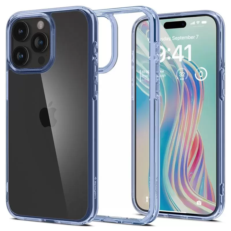 Spigen Ultra Hybrid, dangaus kristalas - iPhone 15 Pro Max