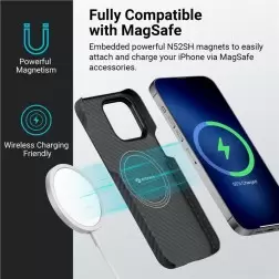 Pitaka MagEZ 3 1500D dėklas, juoda/pilka - iPhone 14 Pro