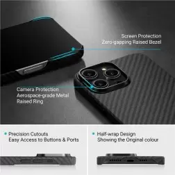Pitaka MagEZ 3 1500D dėklas, juoda/pilka - iPhone 14 Pro