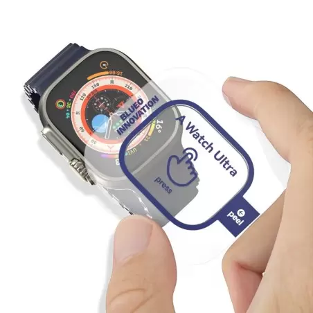 Blueo Sapphire And Titanium Alloy Tempered Glass Protector Kit - Apple Watch Ultra2/Ultra 49mm