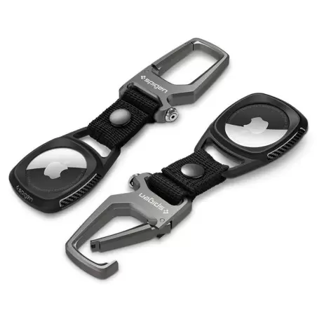 Spigen Rugged Armor, melns - Apple AirTag