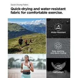 Spigen Dynamic Shield Waist Bag A710, black