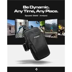 Spigen Dynamic Shield käepael A702, must