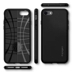 Spigen Skysčio Oro, juoda - iPhone SE (2022/2020)/8/7
