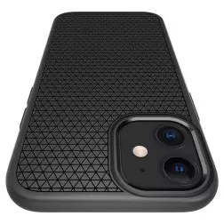 Spigen Skysčio oras, juoda - iPhone 12 mini