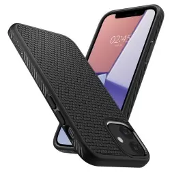 Spigen Skysčio oras, juoda - iPhone 12 mini