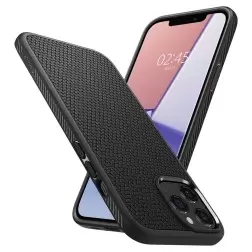 Spigen Liquid Air, black - iPhone 12/Pro
