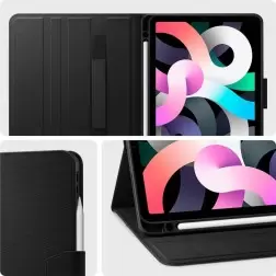 Spigen Liquid Air Folio, black - iPad Air 10.9" (2022/2020)/11" 2024/2025