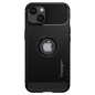 Spigen Rugged Armor, matte black - iPhone 13