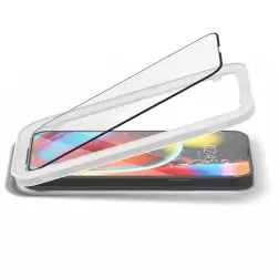 Ekrano apsauga Spigen tR Align Master 2 Pack, FC black - iPhone 14/iPhone 13 Pro/iPhone 13