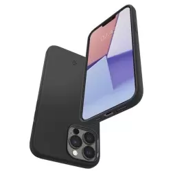 Spigen Silicone Fit, black - iPhone 13 Pro