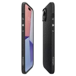 Spigen Liquid Air, matte black - iPhone 15