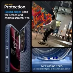 Spigen Skystas oras, tamsiai mėlyna - iPhone 15 Pro