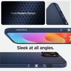 Spigen Skystas oras, tamsiai mėlyna - iPhone 15