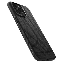 Spigen Liquid Air, matte black - iPhone 15 Pro Max