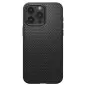 Spigen Liquid Air, matte black - iPhone 15 Pro Max