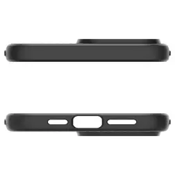 Spigen Liquid Air, matte black - iPhone 15 Pro Max