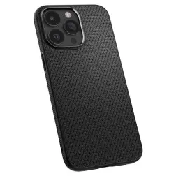 Spigen Liquid Air, matte black - iPhone 15 Pro Max